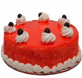 Red Velvet Fresh Cream Cake