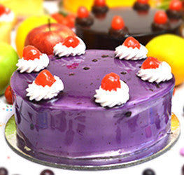 Blueberry Fresh Cream Cake