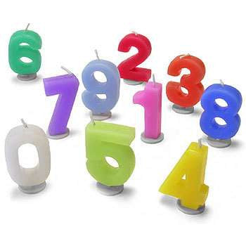 Number candle