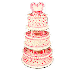 Wedding Dummy cakes- Wb-1128