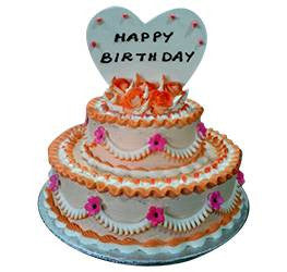 Birthday Cakes- Step Cake- Wb1013