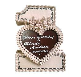 Birthday Cakes- Shape Design- Wb13001