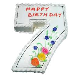 Birthday Cakes- Shape Design- Wb13004