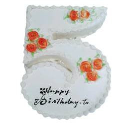 Birthday Cakes- Shape Design- Wb13007