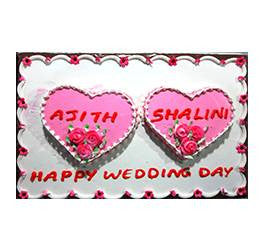Wedding Cakes- Double figure Cakes- Wb-13086