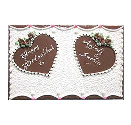 Celebration Cakes- Engagement Cake- Wb13087