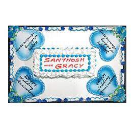 Celebration Cakes- Anniversary Cake- Wb13098