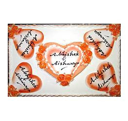 Wedding Cakes- Double figure Cakes- Wb-13101