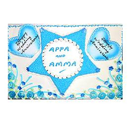 Celebration Cakes- Anniversary Cake- Wb13104