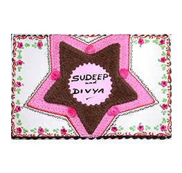 Wedding Cakes- Double figure Cakes- Wb-13106