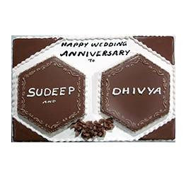 Celebration Cakes- Anniversary Cake- Wb13113