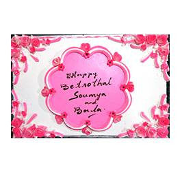 Celebration Cakes- Engagement Cake- Wb13114