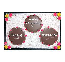 Celebration Cakes- Anniversary Cake- Wb13115