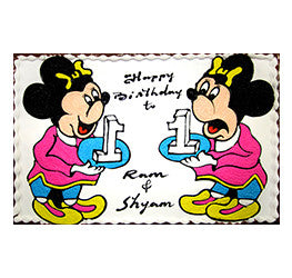 Kids Cakes- First Birthday Cakes- Wb13055