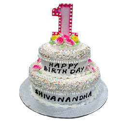 Kids Cakes- First Birthday Cakes- Wb1088